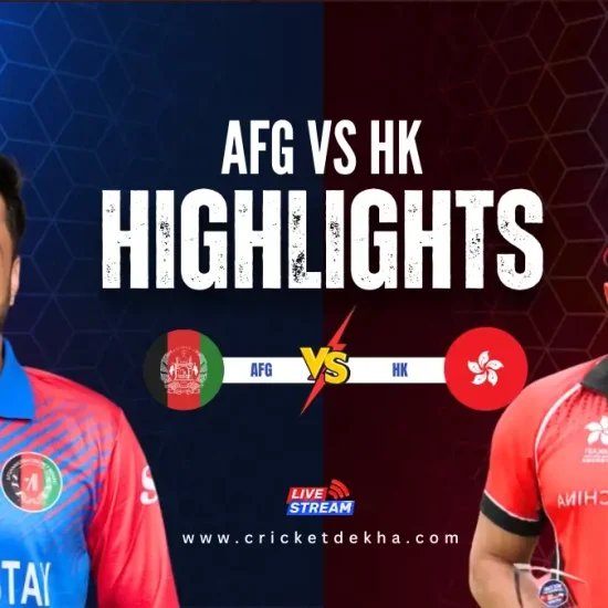 AFG vs HK highlights