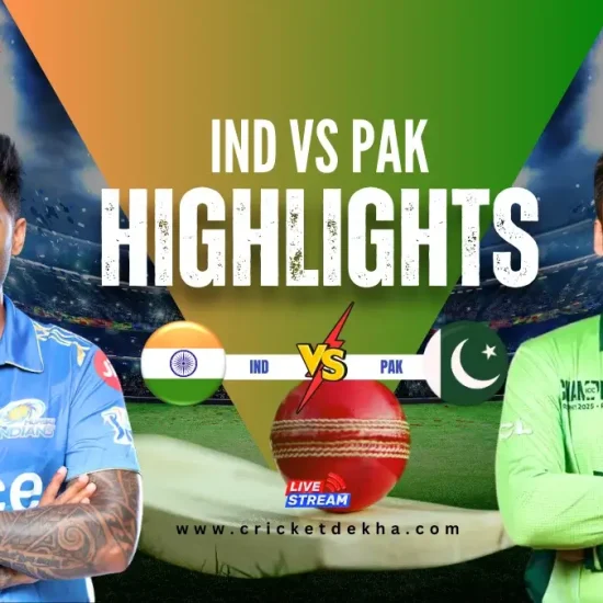 IND vs PAK highlights