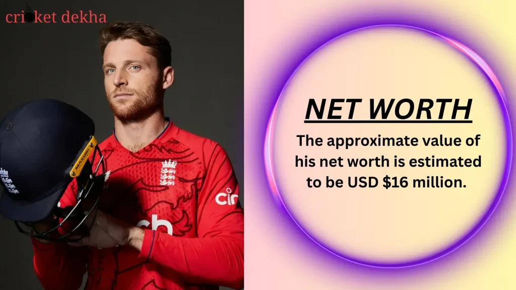 Jos buttler net worth