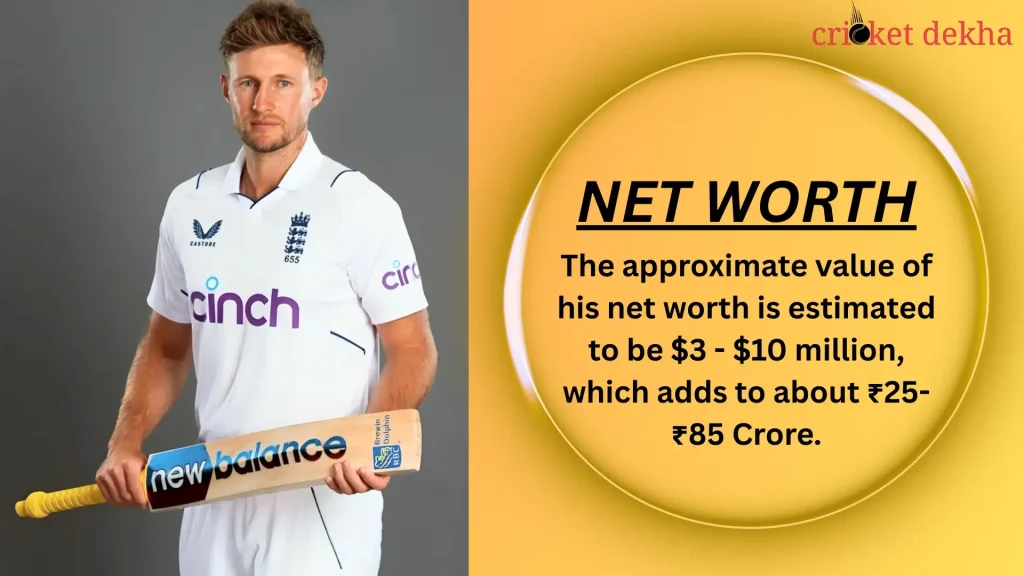Joe root's Net Worth