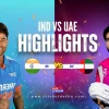 ind vs uae highlights