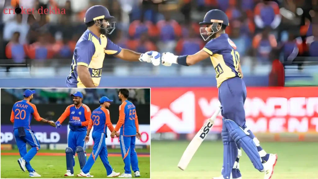 Performance in the match (ind vs sl)